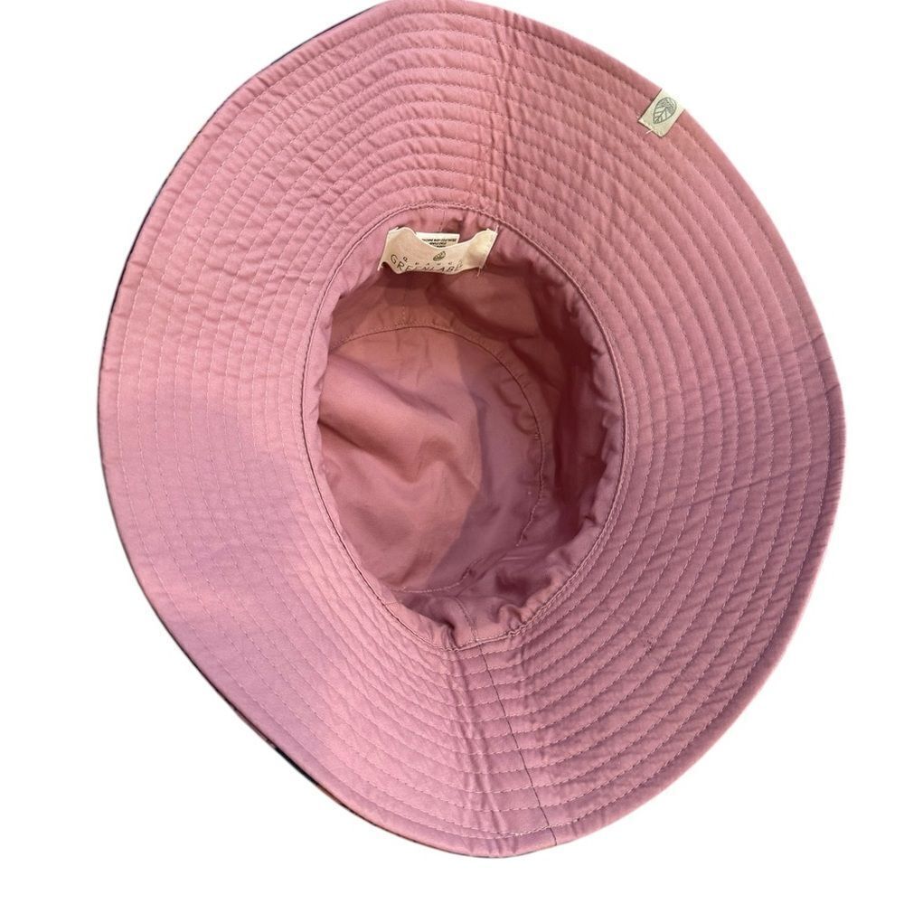 Quagga Green Label Floral Cheetah Wide Brim Bucket Hat - Picture 3 of 6